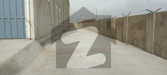 Warehouse For RENT ideal Location Near Near Fuji fertilizer port Qasim East zone