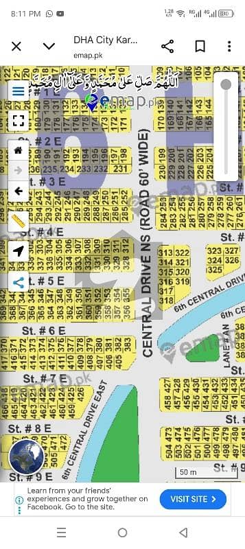 DHA City Karachi Corner Plot Available DHA City Karachi Corner Plot Available
