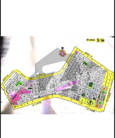 WEST OPEN 512 SQUARE YARDS PLOT AVAILABLE FOR SALE JAUHAR BLOCK 3