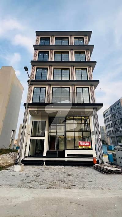 4Marla Second Floor of Corner Plaza For Rent in Broadway Phase 8 Lahore Near to  Business Hub