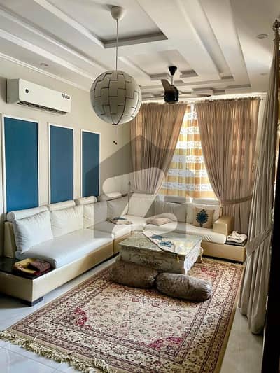 10 Marla Furnished House For Sale In TopCity-1 With Solar System &Amp; Swimming Pool
