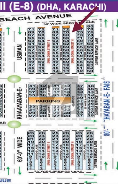 Unique 260 Yards Commercial Plot | Sahil Commercial DHA Karachi | Prime Spot Next to Beach Avenue & EMAAR