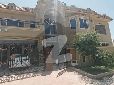 Bahria Town Phase 8 D Block Rawalpindi 29 Marla Brand New House 7 Bedroom Attached Washroom Double Unit Loan Swimming Pool For Rent Available