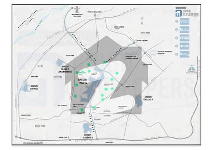 5 Marla Plot On Easy Installments At Prime Location Of Union Town at main abdul sattar ehi road
