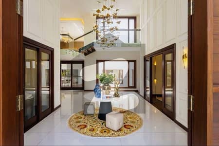 Dha Phase 8 1000 Square Yard Brand New Bungalow 2+4 Bedroom With Swimming Pool Basement Home Theatre Top Of The Line House Semi Furnished