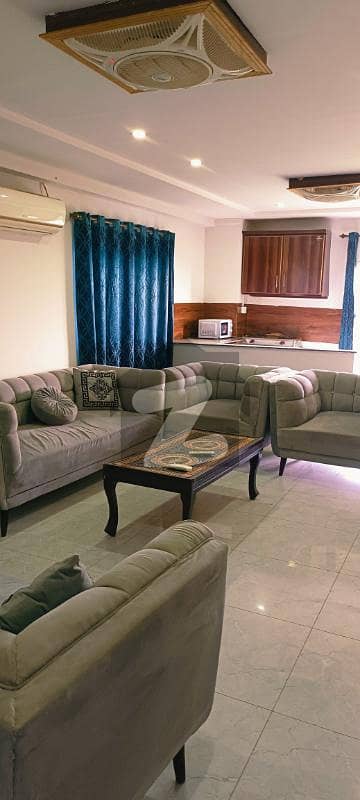 Fully Furnished 1-Bedroom Penthouse Apartment for Rent in B-17, Islamabad