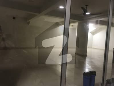 New Basement in office building front wide road entrance