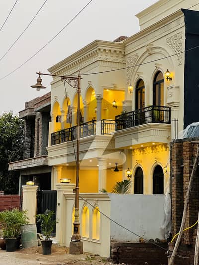 11 Marla Spanish Design House Nearby LVL Ground .