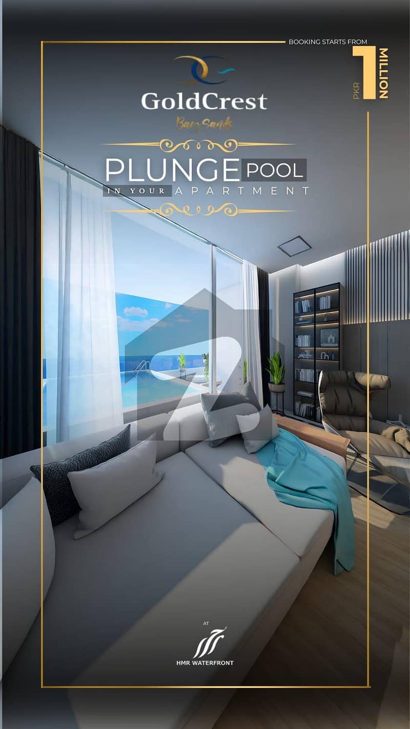 1 Bedroom Sea Facing Apartment Available for Sale in HMR Waterfront 1 Bedroom Sea Facing Apartment Available for Sale in HMR Waterfront