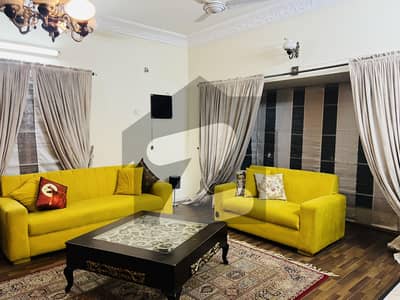 Elegant Furnished Upper Portion For Rent short/long term In F-10 With Margalla Views, Two Bedrooms, Terrace And Separate Gate