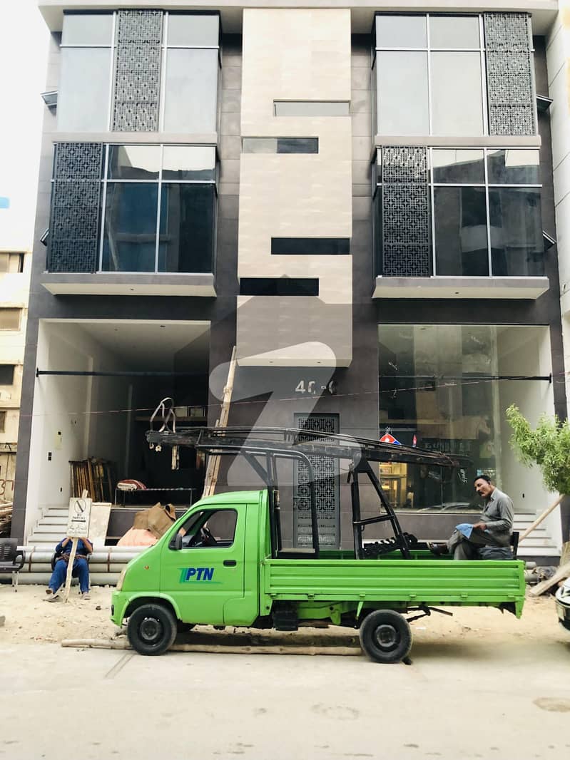 Ground+basement for rent Shahbaz lane 4