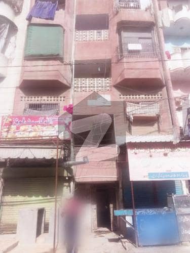 4 Rooms Flat For Sale - West Open - Road Facing - 31B Korangi Crossing Karachi