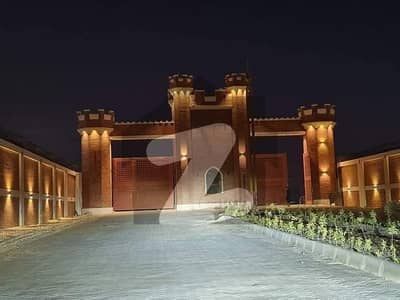 پام انکلیو حیدرآباد بائی پاس,حیدر آباد میں 16 مرلہ رہائشی پلاٹ 4.4 کروڑ میں برائے فروخت۔
