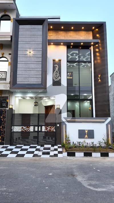 3 Marla Double Storey Brand New Spanish Luxury House For Sale In Al Hafeez Garden Phase 5 Very Near To Canal Road on Big Road