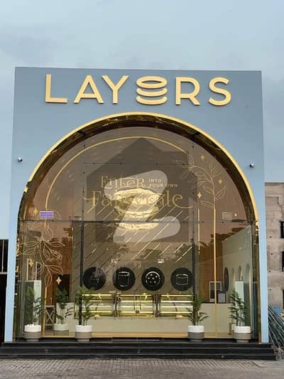 4.5 Marla Commercial Unit Available on Installment Basis For Sale at City Walk (Green Avenue 2) East Canal Road Faisalabad