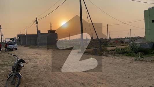 شاہ لطیف ٹاؤن بِن قاسم ٹاؤن,کراچی میں 5 مرلہ رہائشی پلاٹ 22.0 لاکھ میں برائے فروخت۔