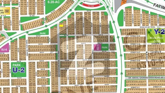 1 Kanal Premium Plot For Sale Sector U, Phase 1 DHA Multan Plot #. . . | Street #09 | Phase 1 | Sector U