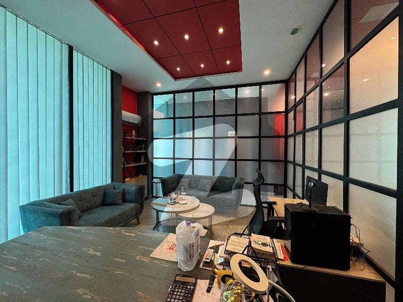 Fully Furnished Office For Rent in Phase 7 With Lift installed Fully Furnished Office For Rent in Phase 7 With Lift installed