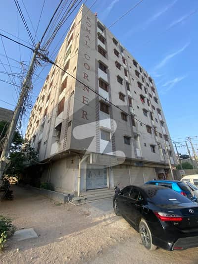2 Bed DD On 950 Sq. Ft Flat Available For Rent In "Komal Corner" Located At "Saadi Town" Block-6, Scheme 33.