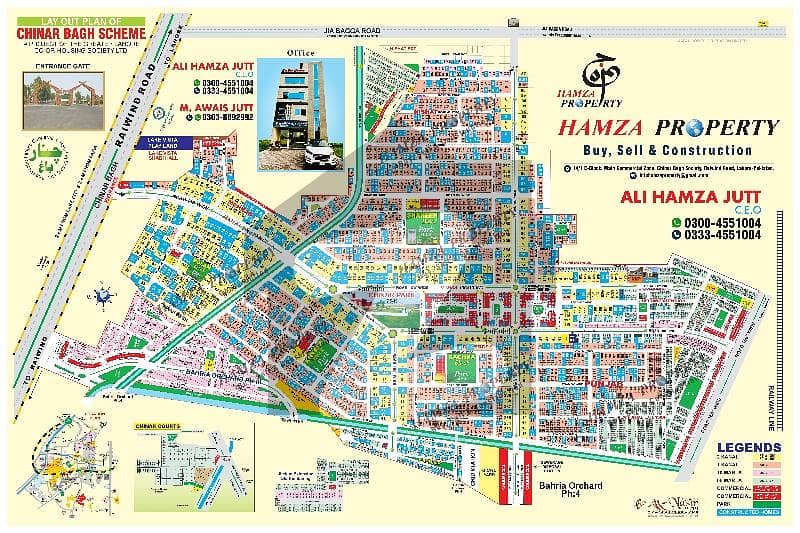 1 Kanal Plot Available For Sale In Chinar Bagh Society Raiwind Road Lahore Good Location 1 Kanal Plot Available For Sale In Chinar Bagh Society Raiwind Road Lahore Good Location