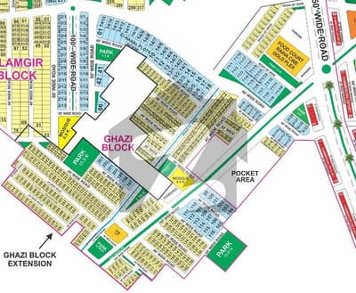 1 Kanal Plot For Sale Near in Ghazi Block Near WinterLand Bahria Town Lahore