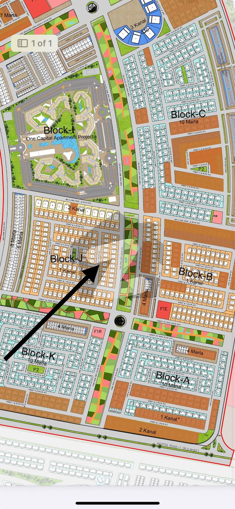 Capital Smart City 1 Kanal Possession Plot