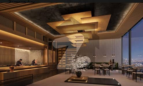 First Floor 459 Sq Ft Shop In CBD Gulberg 15% Rental Yield 5-Year Plan