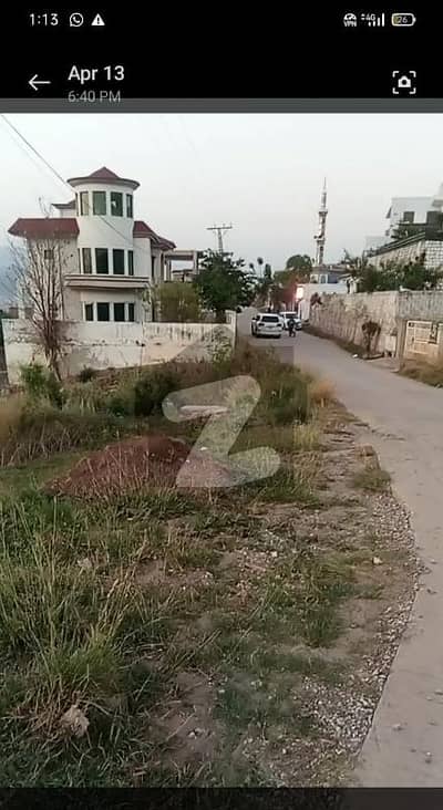 Beautiful Location Plot For Sale I'M Bani Gala