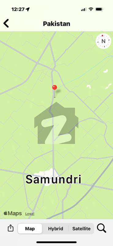 111 Kanal Land, Direct Highway Access On Faislabad-Samundri Road, Dijkot With Irrigation Canal