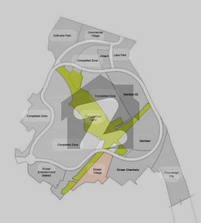 1 Kanal, 3 Sides Open, Corner Plot for Sale in DHA Emmar.