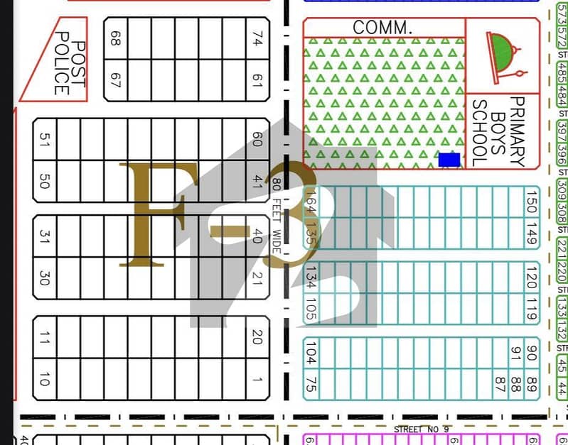 Phase 6 sector F-3 park face plot Phase 6 sector F-3 park face plot