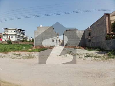 10 Marla Corner Residential Plot For Sale Near Meezan Bank Adjacent To Pakistan Colony Main Bani Gala Islamabad