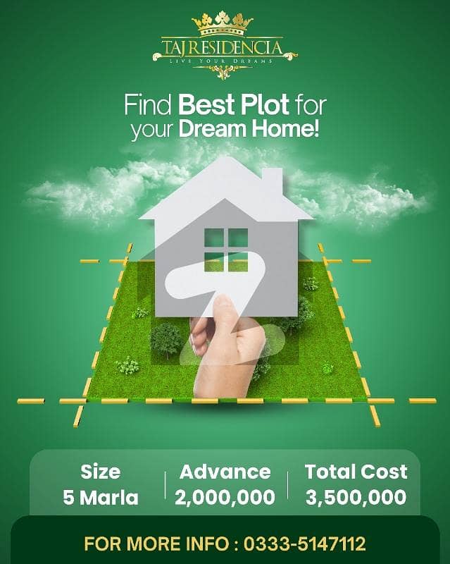5 Marla Residential Plots 5 Marla Residential Plots