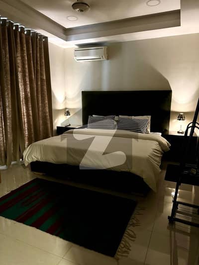 Two Bedroom Luxury Apartment Fully Furnished Available For Rent In F-11 Markaz Islamabad
