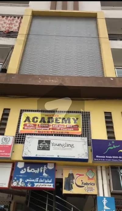 10*11 (110 Sq. ft. ) Shop For Sale, Crown Classic, Ghouri Town
