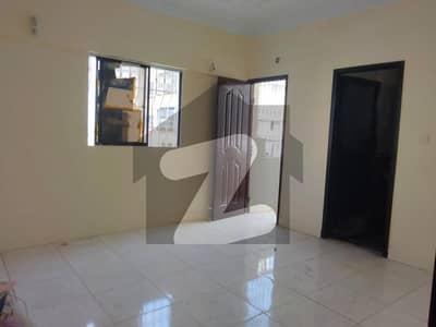 Prime Location Flat Sized 1200 Square Feet Is Available For Sale In PECHS Block 2