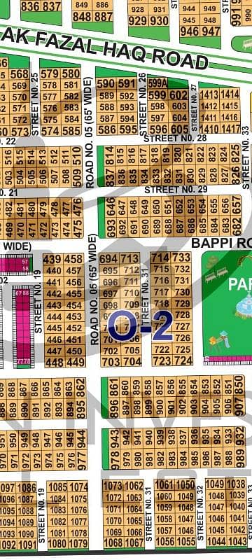 DHA Multan Sector O 1 Kanal File Available for sale