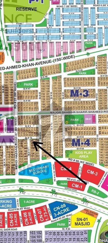 SECTOR-M CORNER PLOT FOR SALE
