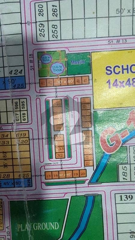 Commercial Plot For Sale G16/4 Commercial Plot For Sale G16/4