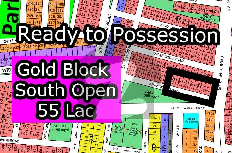 R - (Gold Block + South Open) North Town Residency Phase - 01 (Surjani) R - (Gold Block + South Open) North Town Residency Phase - 01 (Surjani)
