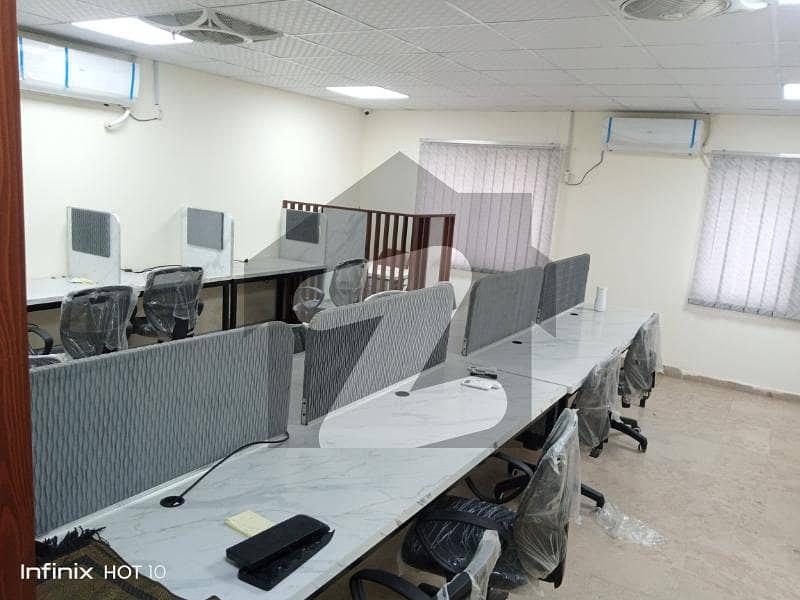 Fully Furnished Office Available On Rent At Main Shahra-e-faisal