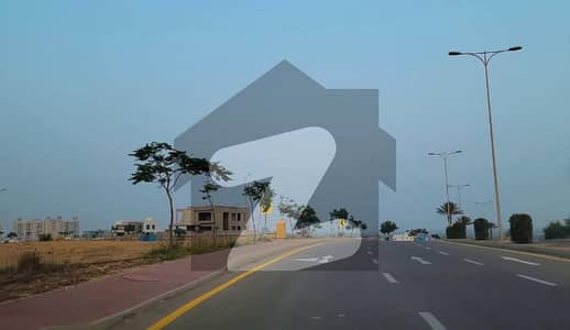 500sq Yd Plot FOR SALE, At Main Jinnah Avenue, Facing ALI VILLA And Theme Park At Bahria Town Karachi Prime Location