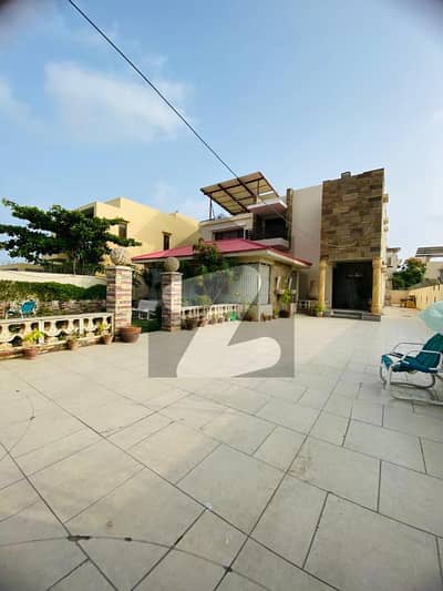 1000 Square Yards Slightly Used Fully-Furnished Super Luxurious Bungalow With Basement & Pool For Rent At Khayaban-E-Bukhari, DHA Phase 6