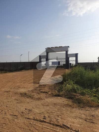 Andleeb Society 120 Sq. Yd West Open Plot Available For Sale.