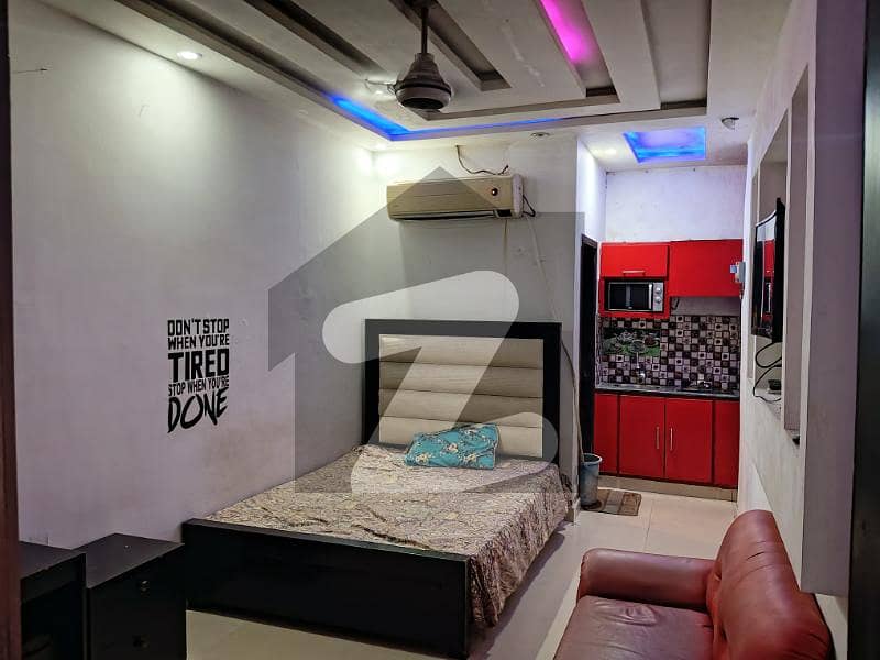 1 BED STUDIO APARTMENT FOR RENT IN ALLAMA IQBAL TOWN