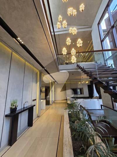 Dha Phase 5 500 Sq Yard Brand New Bungalow 2+3 Bedroom With Basement Semi Furnished House Corner West Open Out Class Location