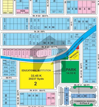 1 Kanal Premium Corner Plot B-17 Block A, Islamabad