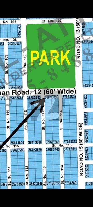 Corner+ Park face Plot Available for sale Corner+ Park face Plot Available for sale