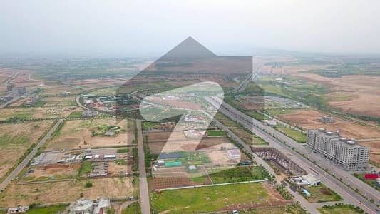 Kanal Mainroad Corner Semi Developed Residential Plot For Sale In B Block.