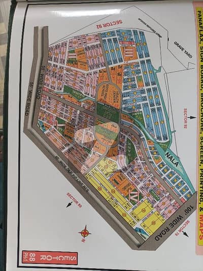 400 Square Yards Residential Plot In Taiser Town Sector 88 - Block 4 For Sale